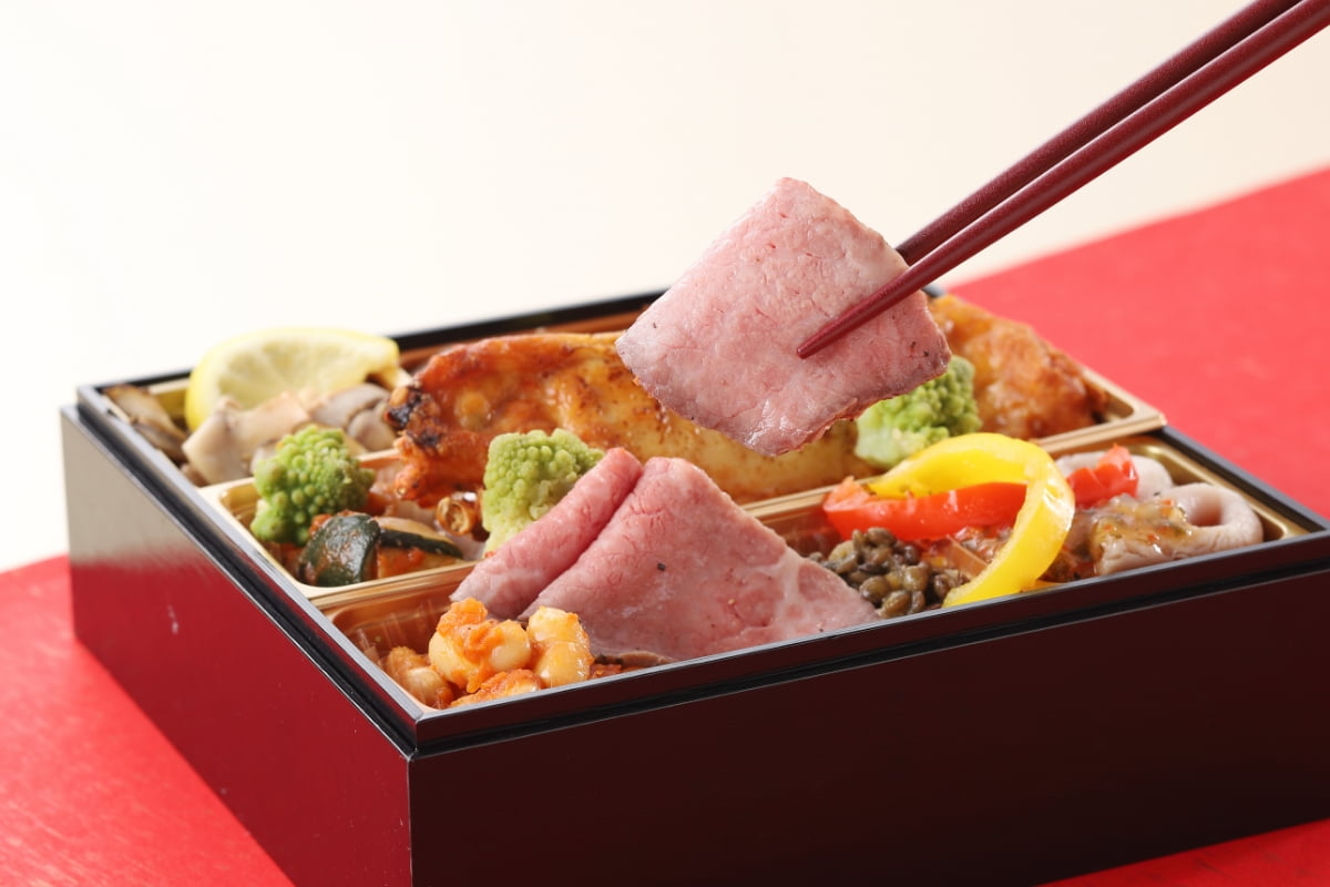 黒毛和牛のローストビーフ