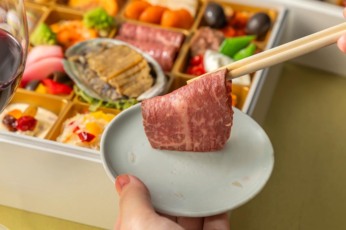 黒毛和牛のローストビーフ